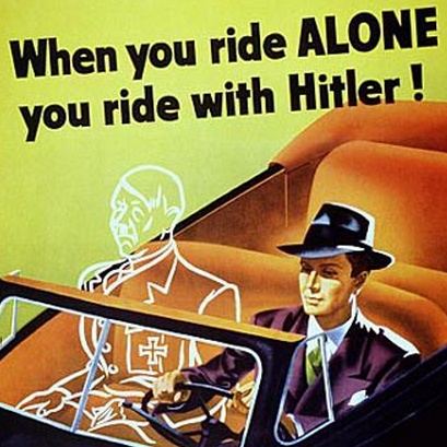 Old commercial - When you ride alone you ride with Hitler